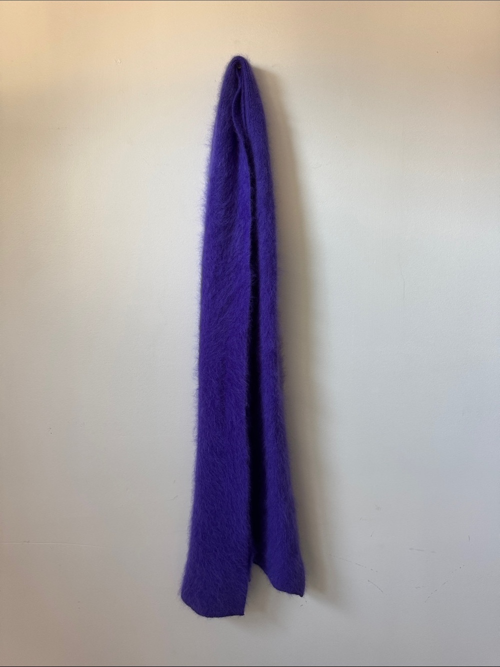 Plush Purple Women's Scarf